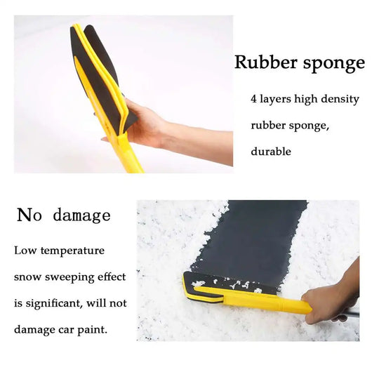 Pala de Nieve EVA Multifuncional con Mango Extensible - Herramienta Descongelante 2 en 1 - Image 11