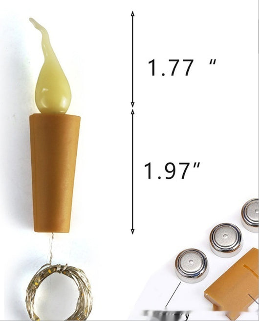Luz LED Decorativa para Botellas - Tapón con Efecto Destello - Image 7