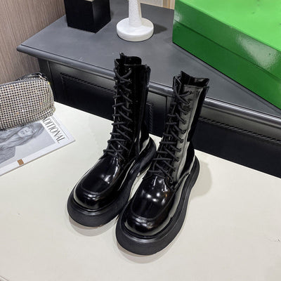 Botas Cortas de Caña Media con Puntera Ancha - Image 11