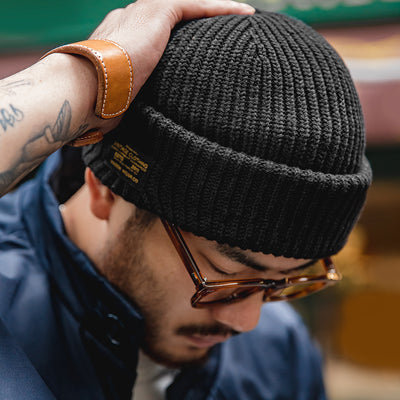 Gorro Tejido Vintage Melón - Abrigo Cálido y Elegante - Image 13
