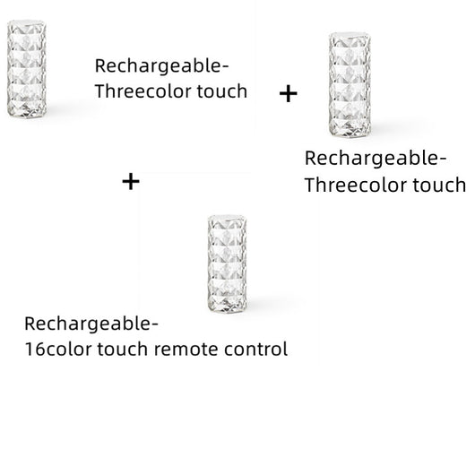 Lámpara LED Rosa Diamante Romántica para Dormitorio y Sala - Image 12