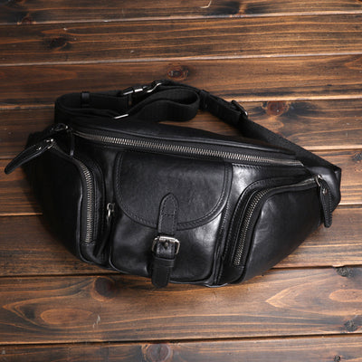 Mochila Bandolera de Cuero Premium para Viajes y Uso Diario - Image 2