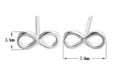 Conjunto de Joyas Infinito: Collar, Aretes y Pulsera - Image 9