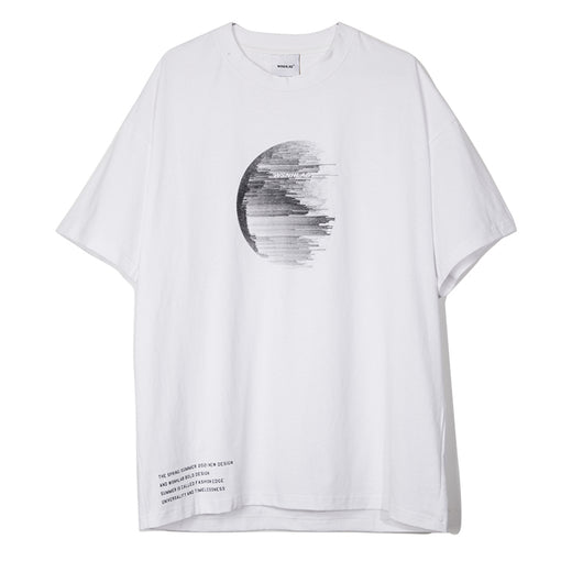 Camiseta Holgada de Algodón para Hombre - Diseño Simple y Versátil - Image 3