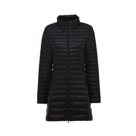 Abrigo Acolchado Mujer Otoño Invierno - Chaqueta Ligera Cuello Alto Ajustada Talla Grande - Image 10