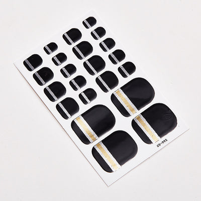 Pegatinas de Uñas Decorativas Impermeables - 22 Diseños para Pies y Manos - Image 7