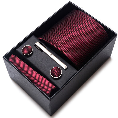 Corbata Jacquard Profesional Tejida en Trama para Negocios - Image 45