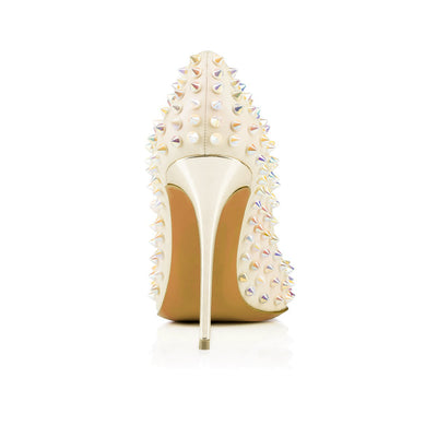 Zapatos de Tacón Alto con Remaches Puntiagudos - Diseño Elegante - Image 3