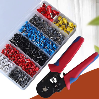Kit Profesional de Crimping 1200 Piezas con Terminales Tipo Tubo Manual - Image 15