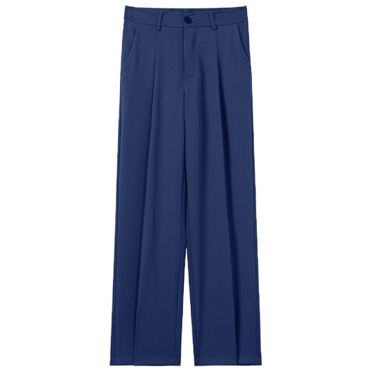 Pantalones de Traje Rectos con Caída Elegante para Hombre - Image 10