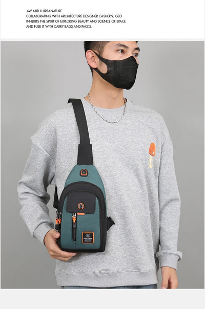 Bolsa Pectoral Multifuncional para Hombre - Diseño Moderno y Versátil - Image 25