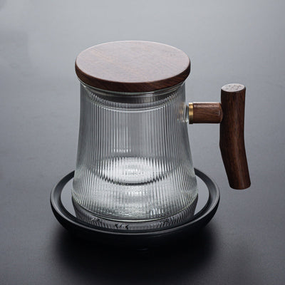 Taza de Oficina de Vidrio Resistente al Calor con Filtro Integrado - Image 10