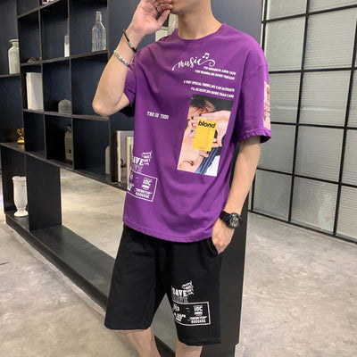 Conjunto de Camiseta Manga Corta para Hombre - Colección Verano - Image 31