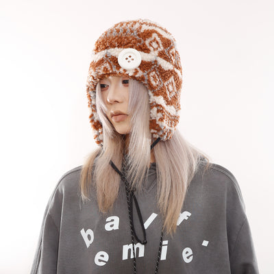 Gorro Étnico Retro con Orejeras - Image 14