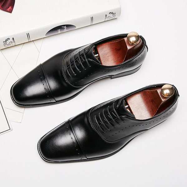 Zapatos de Cuero Casuales para Hombre - Estilo Ejecutivo