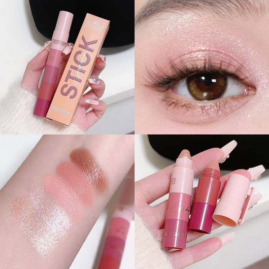 Delineador Lazy Eye de 5 Secciones con Highlighter para Rostro - Image 14