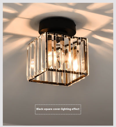 Lámpara de Techo Nórdica de Cristal con Diseño Creativo para Pasillos - Image 15