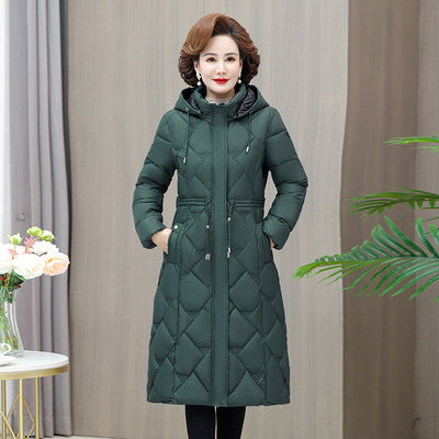 Abrigo de Algodón Grueso Cálido Talla Grande Holgado para Invierno
