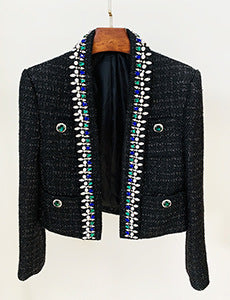 Abrigo de Invierno con Moño y Detalles Perlados - Image 14
