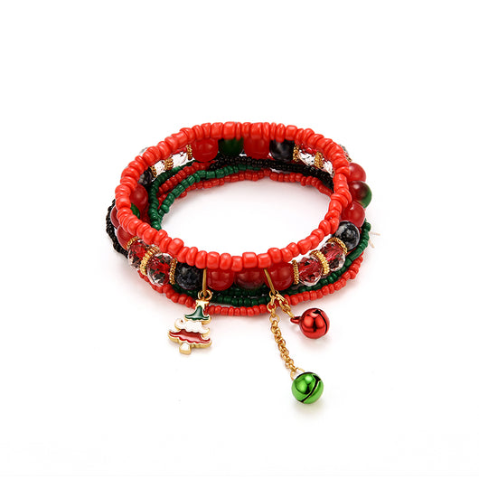 Pulsera Tejida de Moda con Detalles en Contraste para Mujer - Image 2