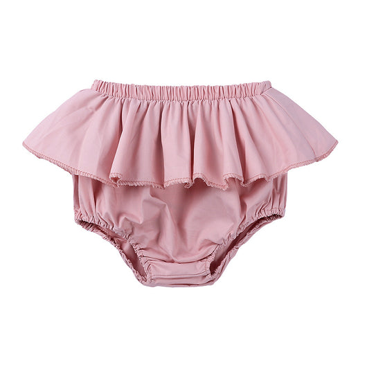 Shorts Infantiles de Encaje Hoja de Loto para Niña - Image 8