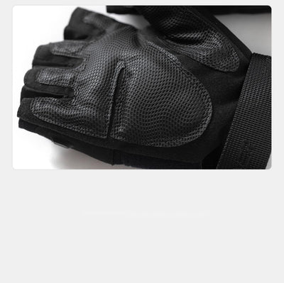 Guantes Tácticos Mitones Ajustables con Muñequera Antideslizante Transpirable - Image 14