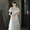 Vestido Vintage Elegante para Novia y Compromisos