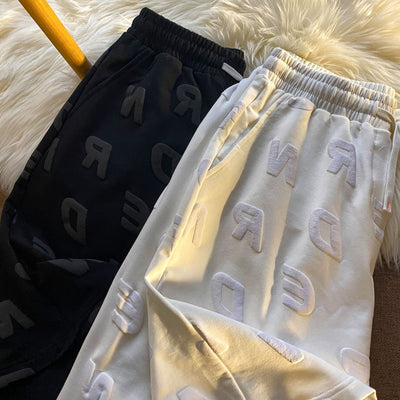 Shorts Deportivos Casuales para Mujer con Letras Completas - Image 8
