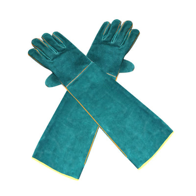 Guantes de Protección Anti-Mordida para Mascotas - Cuero Extralargo - Image 11