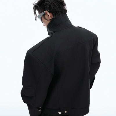 Chaqueta Cargo Profesional Multi-bolsillos para Trabajo Pesado - Image 10