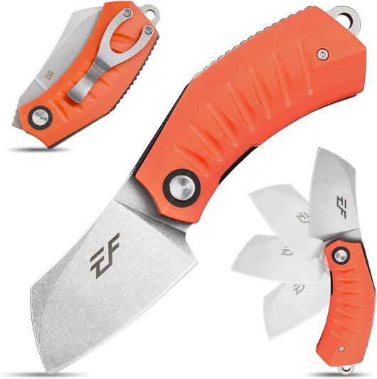 Cuchillo de Camping Plegable con Mango Compacto para Aventuras al Aire Libre - Image 18