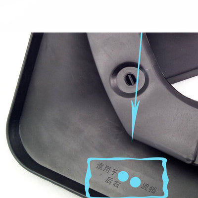 Guardabarros Automotriz Compatible con Apple Rimachi Junyi - Piezas de Modificación Original - Image 9
