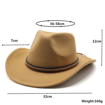 Sombrero Fedora Unisex de Fieltro Premium - Image 9
