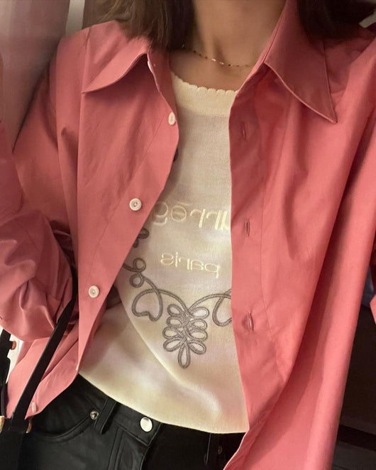 Camisa Suelta Casual para Mujer - Diseño Moderno y Versátil - Image 8