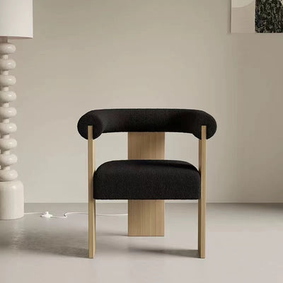 Silla Minimalista con Respaldo Creativo Estilo Francés - Image 3