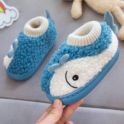 Pantuflas Cálidas Antideslizantes para Bebés y Niños con Diseño Dinosaurio - Image 13