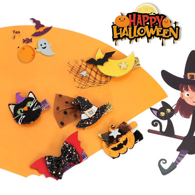 Clip Pumpkin Bow - Pasador Decorativo Calabaza - Image 4