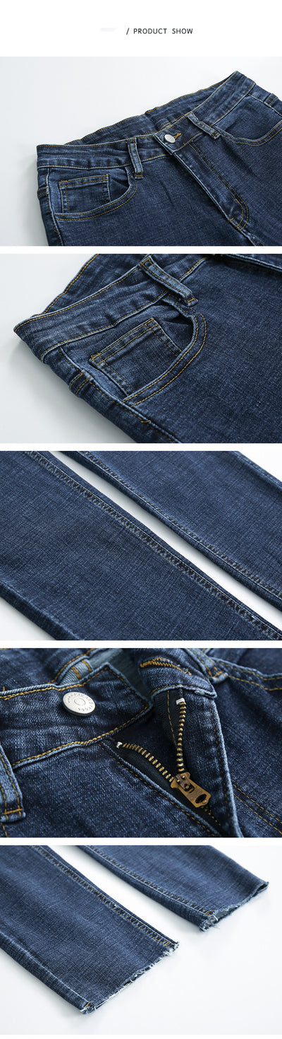 Jeans Slim Cropped Elásticos para Hombre - Image 17