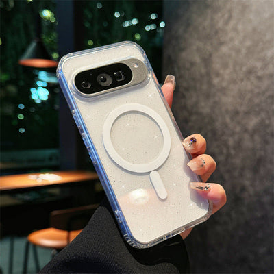 Funda Transparente con Diseño Galaxia y Imanes Integrados - Image 2