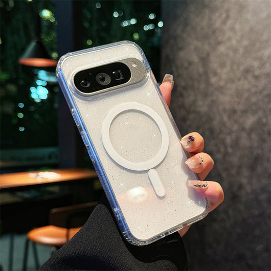 Funda Transparente con Diseño Galaxia y Imanes Integrados - Image 2