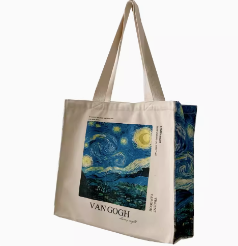 Bolsa de Lona con Estampado Cielo Estrellado - Image 4