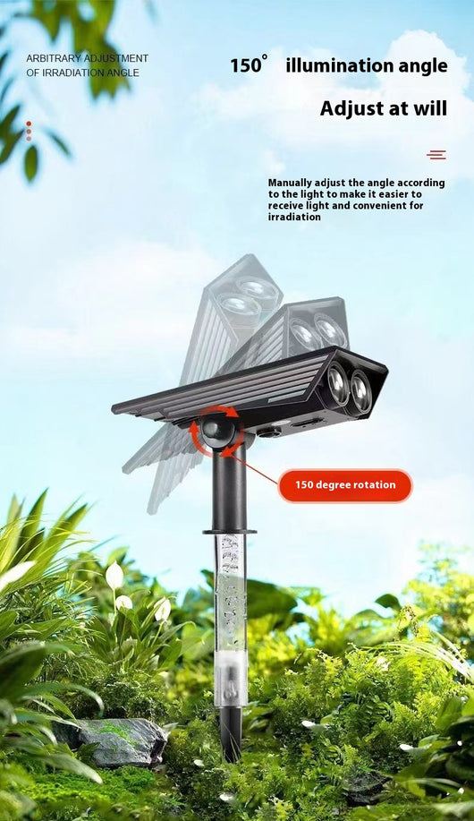 Lámpara Solar de Proyección para Jardín Exterior Resistente al Agua - Image 16