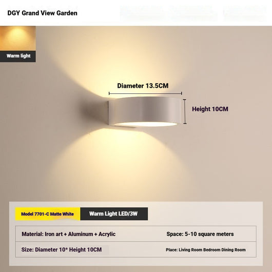 Lámpara LED de Cabecera Minimalista para Dormitorio - Image 4
