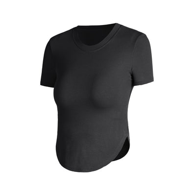 Blusa Deportiva Ajustada con Soporte de Pecho para Correr - Image 21
