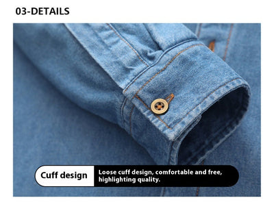 Camisa Vaquera de Manga Larga para Hombre - Image 18