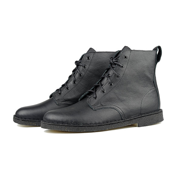 Botas Martin de Cuero Crazy Horse con Suela de Goma Natural - Comodidad Total