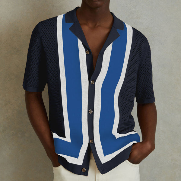Suéter de Hombre Rayas Contraste - Colección Verano