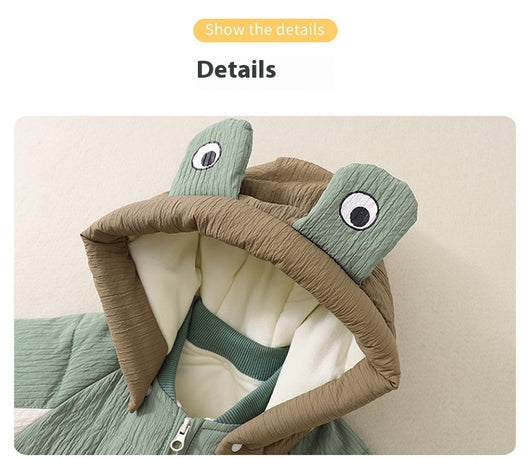 Mono Acolchado para Bebé Niño Invierno con Forro Polar - Image 9