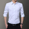 Blazer Ejecutivo Blanco y Negro de Manga Larga para Hombre