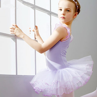 Falda de ballet de manga corta para niñas - Image 10
